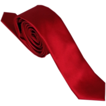 Goldenland piros keskeny szatén nyakkendő