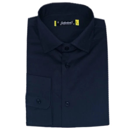 Egyszínű slim fit ing